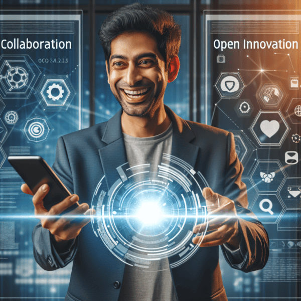 Collaboration avec des startups technologiques pour l'innovation ouverte